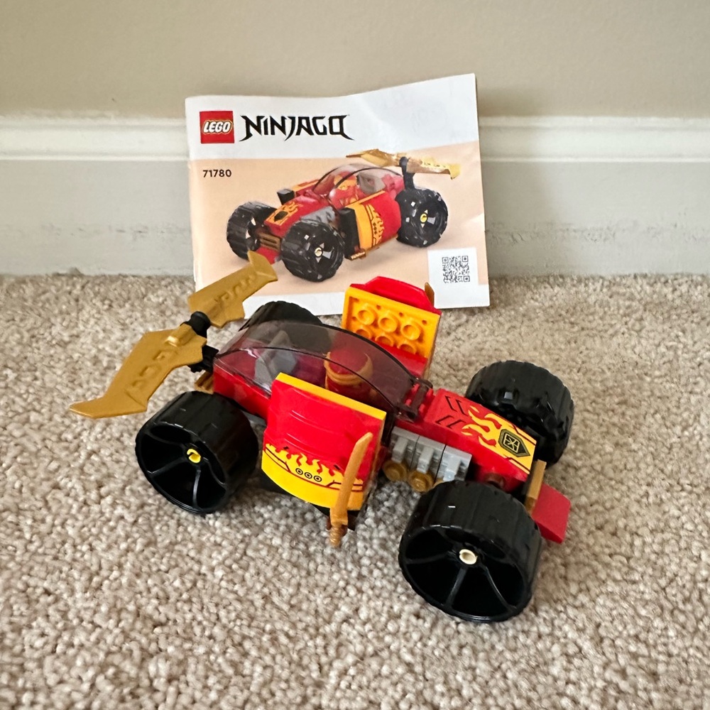 LEGO Ninjago Kai’s Ninja Race Car EVO 71780 94 Pieces No Box
